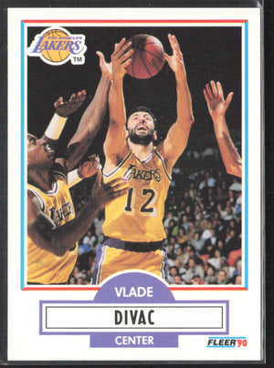 1990-91 Fleer #91 Vlade Divac