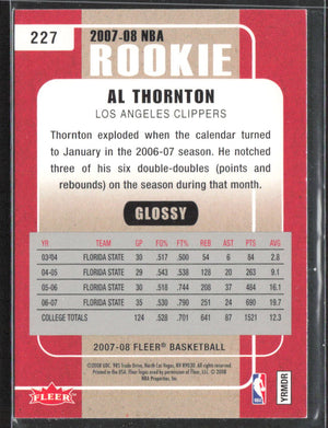 2007-08 Fleer #227 Al Thornton