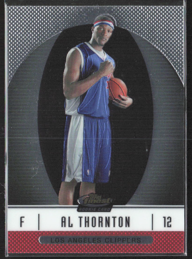 2006-07 Finest #114 Al Thornton Refractors Blue