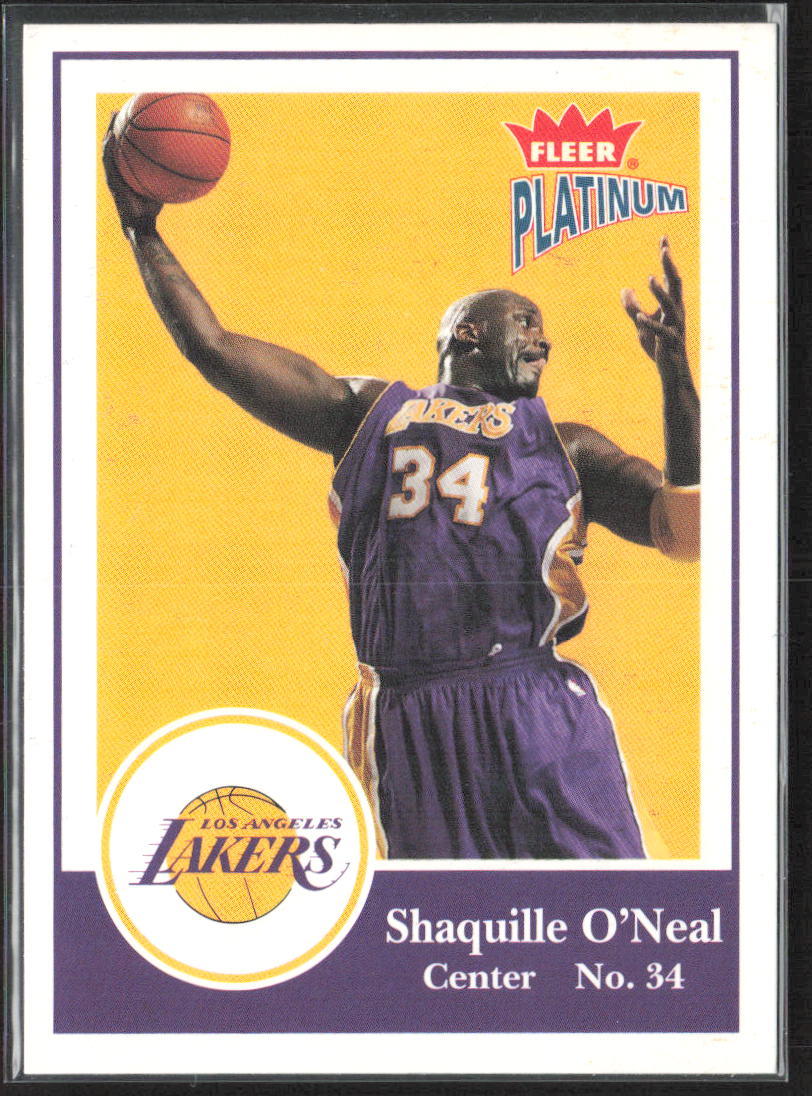 2003-04 Fleer Platinum #70 Shaquille O'Neal