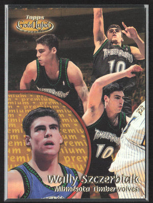 2000-01 Topps Gold Label #40 Wally Szczerbiak Premium #/1000