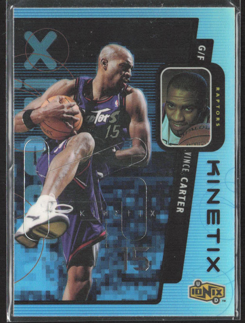 1998-99 Upper Deck Ionix #K7 Vince Carter Kinetix