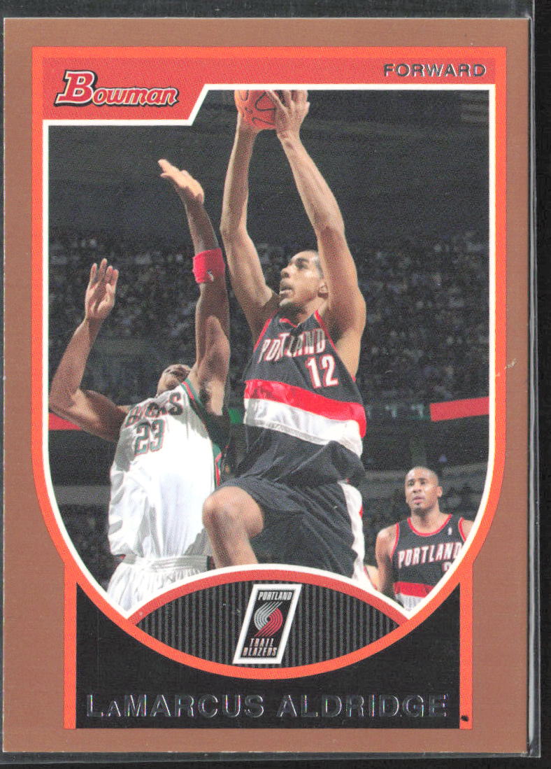 2007-08 Bowman #72 Lamarcus Aldridge