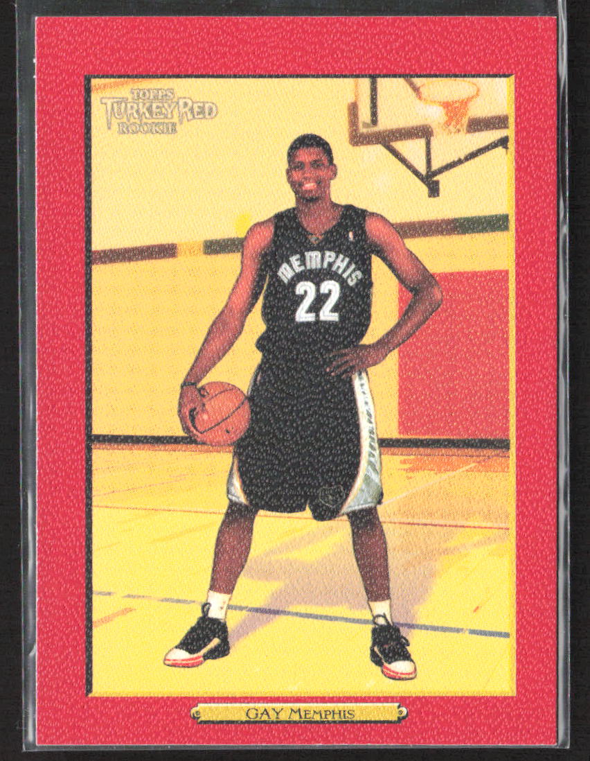 2006-07 Topps Turkey Red #192 Rudy Gay