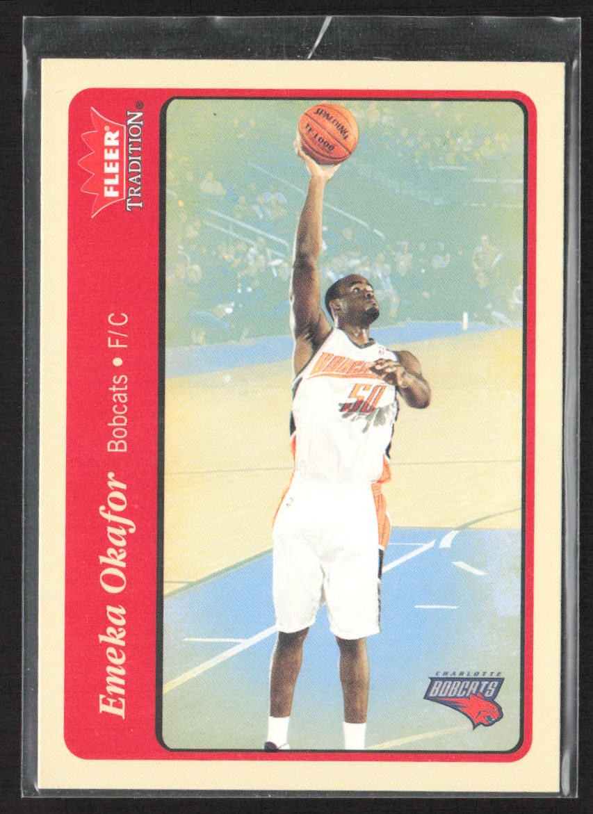 2004-05 Fleer Tradition #222 Emeka Okafor