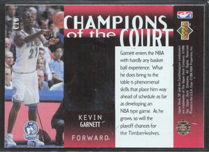 1995-96 SP Championship #C16 Kevin Garnett Champions of the Court