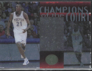 1995-96 SP Championship #C16 Kevin Garnett Champions of the Court