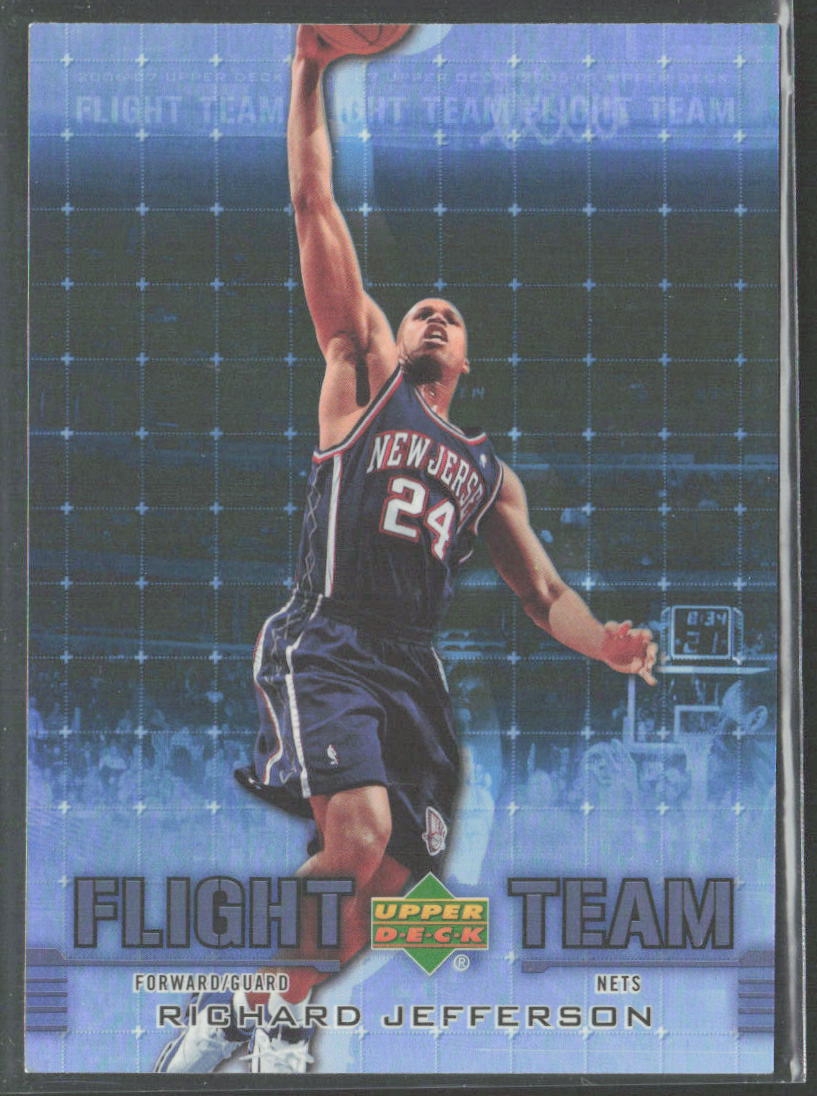 2006-07 Upper Deck #FT-RJ Richard Jefferson Flight Team