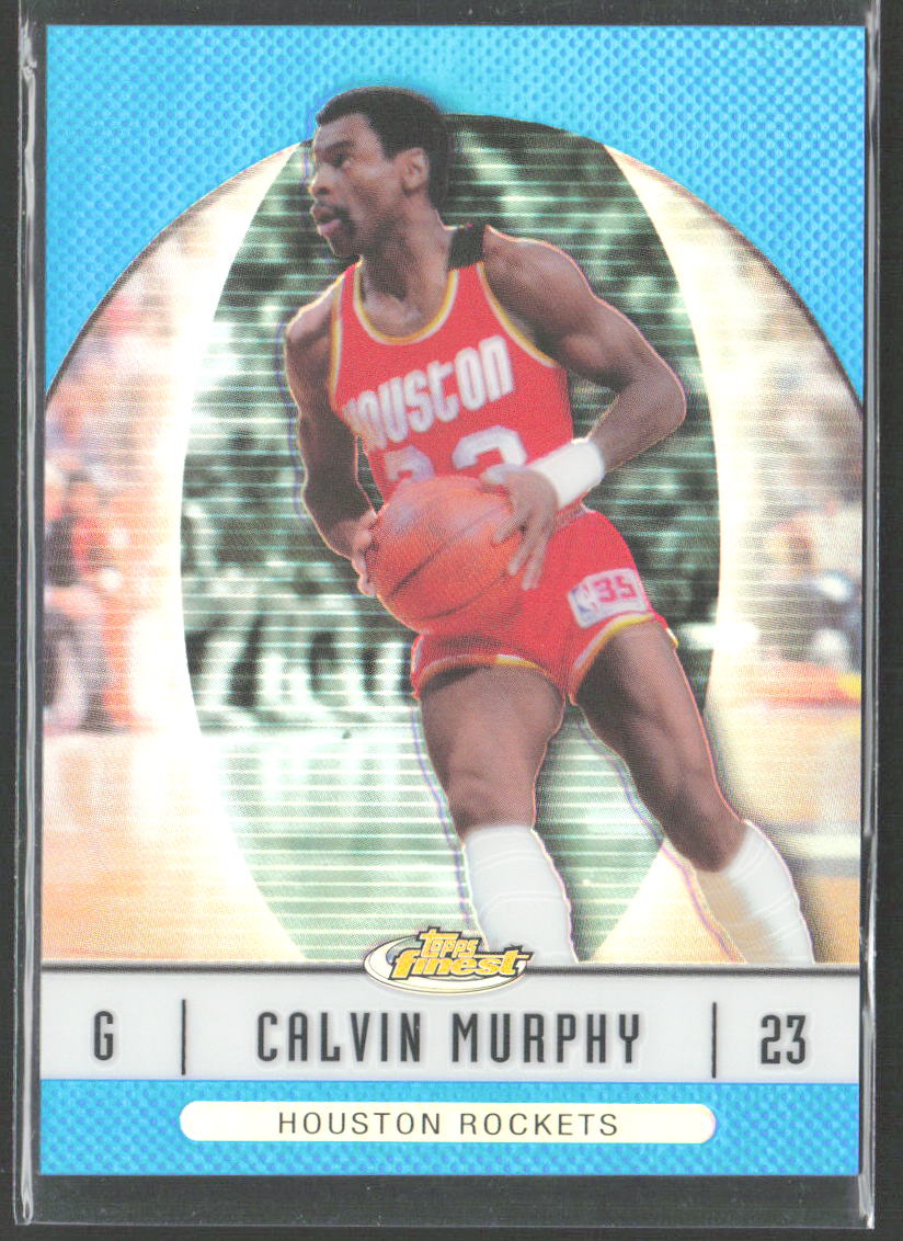 2006-07 Finest #48 Calvin Murphy Refractors Green