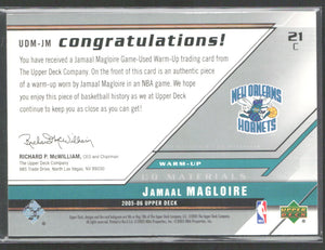 2005-2006 Upper Deck #C21 Jamal Magloire UD Materials