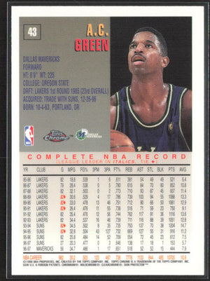 1997-98 #43 A.C. Green