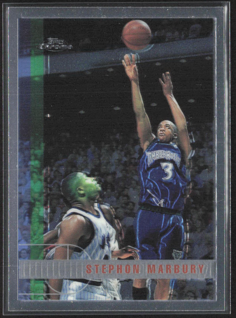 1997-98 Topps Chrome #13 Stephon Marbury