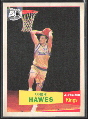 2007-08 Topps 50th Anniversary #120 Spencer Hawes 1957-58 Variations