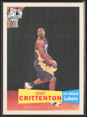 2007-08 Topps 50th Anniversary #129 Javaris Crittenton 1957-58 Variations