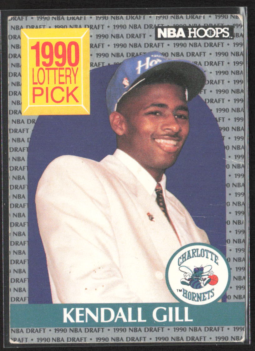 1990-91 Hoops Lottery Pick #394 Kendall Gill