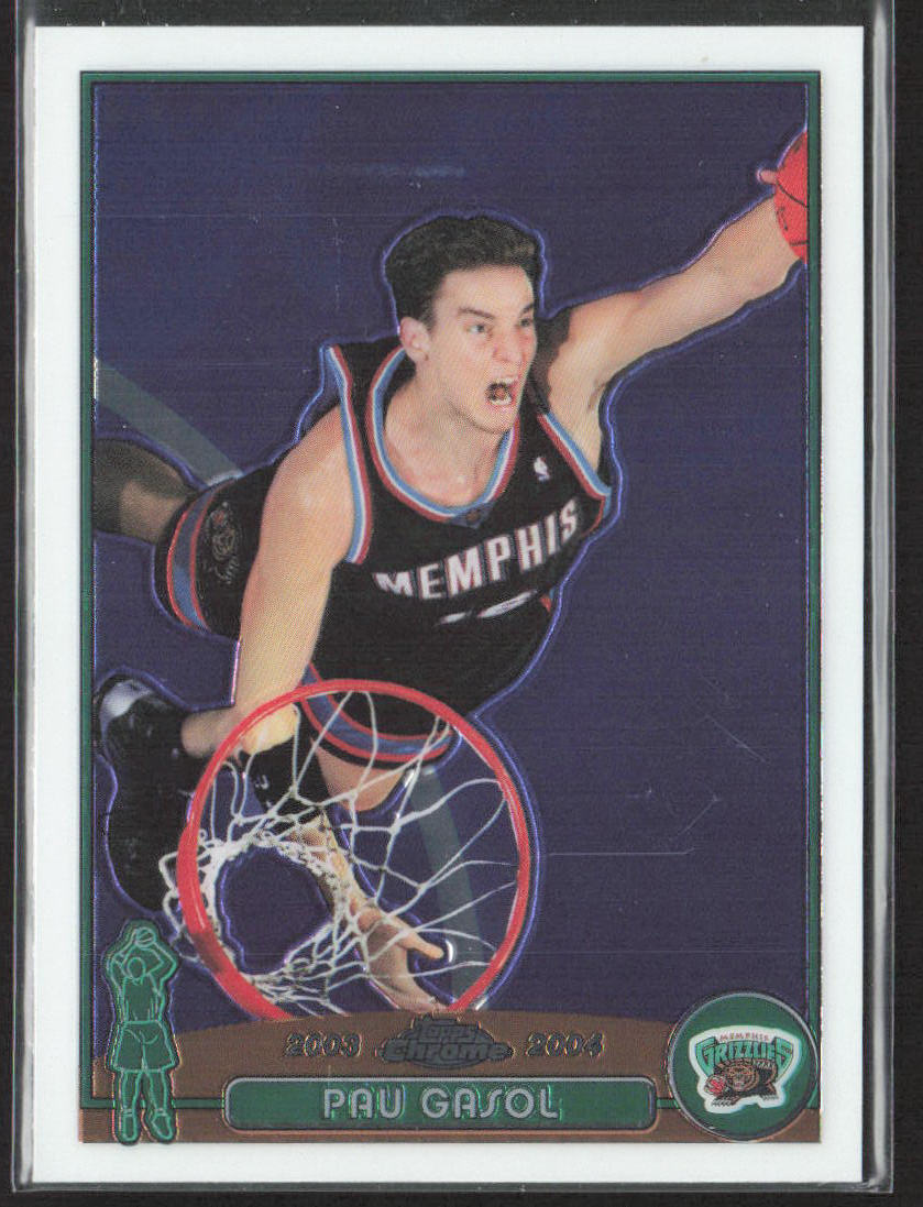 2003-04 Topps Chrome #19 Pau Gasol