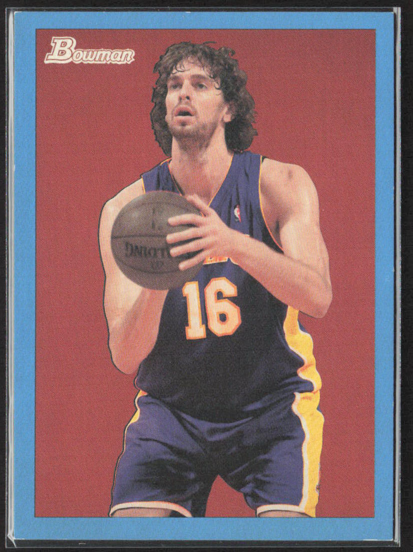 2009-10 Bowman 48 #35 Pau Gasol Blue #/1948