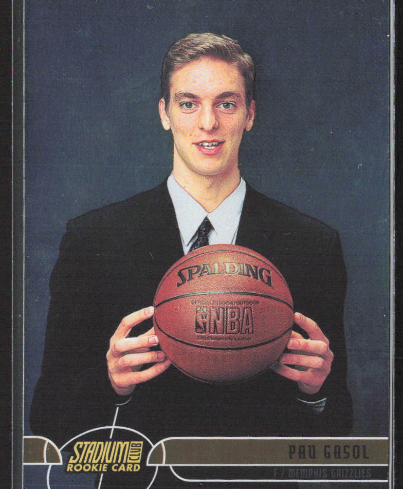 2001-02 Stadium Club #103 Pau Gasol Parallel