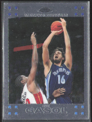 2007-08 Topps #16 Pau Gasol Gold #/2007