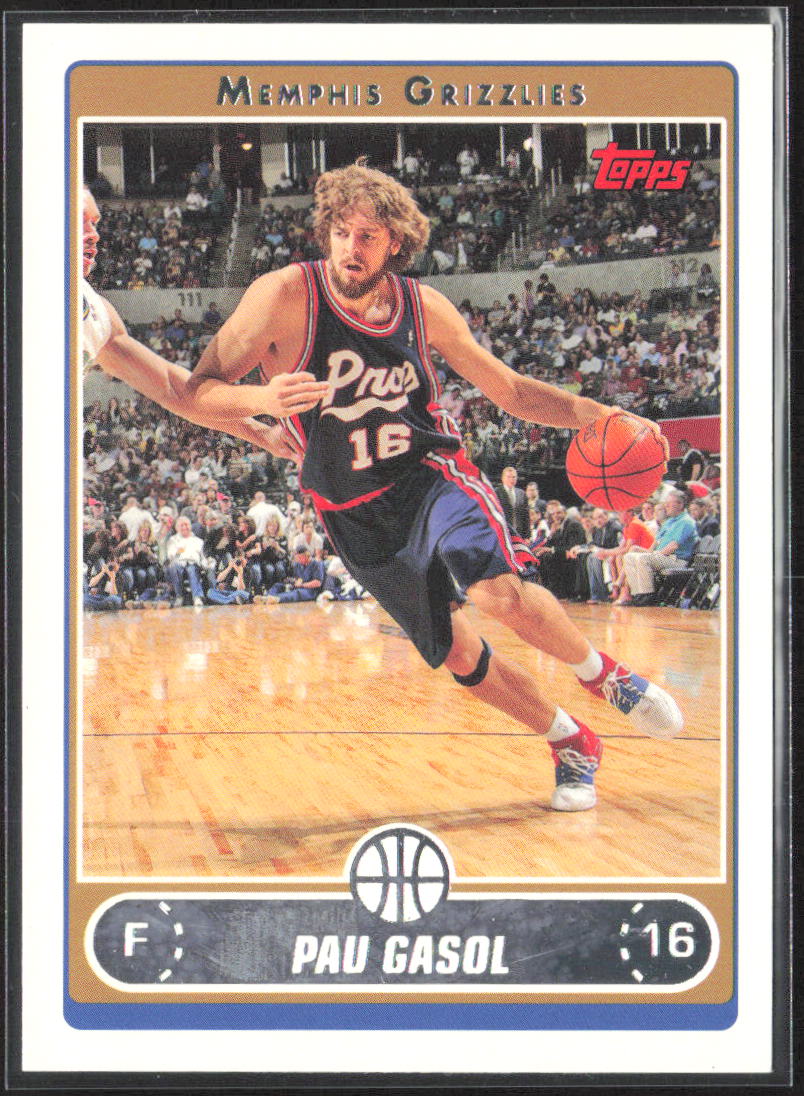 2006-07 Topps Chrome #66 Pau Gasol Refractors