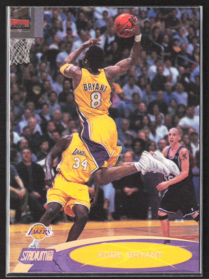 2000-01 Stadium Club #34 Kobe Bryant