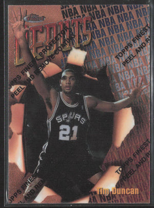 1997-98 Finest #101 Tim Duncan