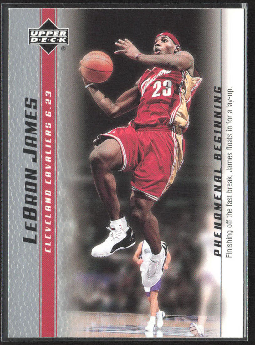 2003-04 Upper Deck LeBron James Phenomenal Beginning #7 LeBron James