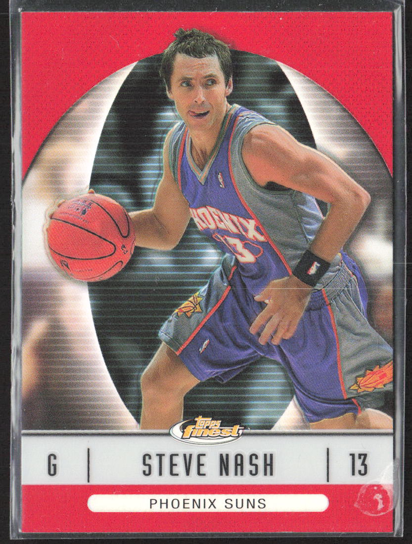 2006-07 Topps Finest #8 Steve Nash Refractors