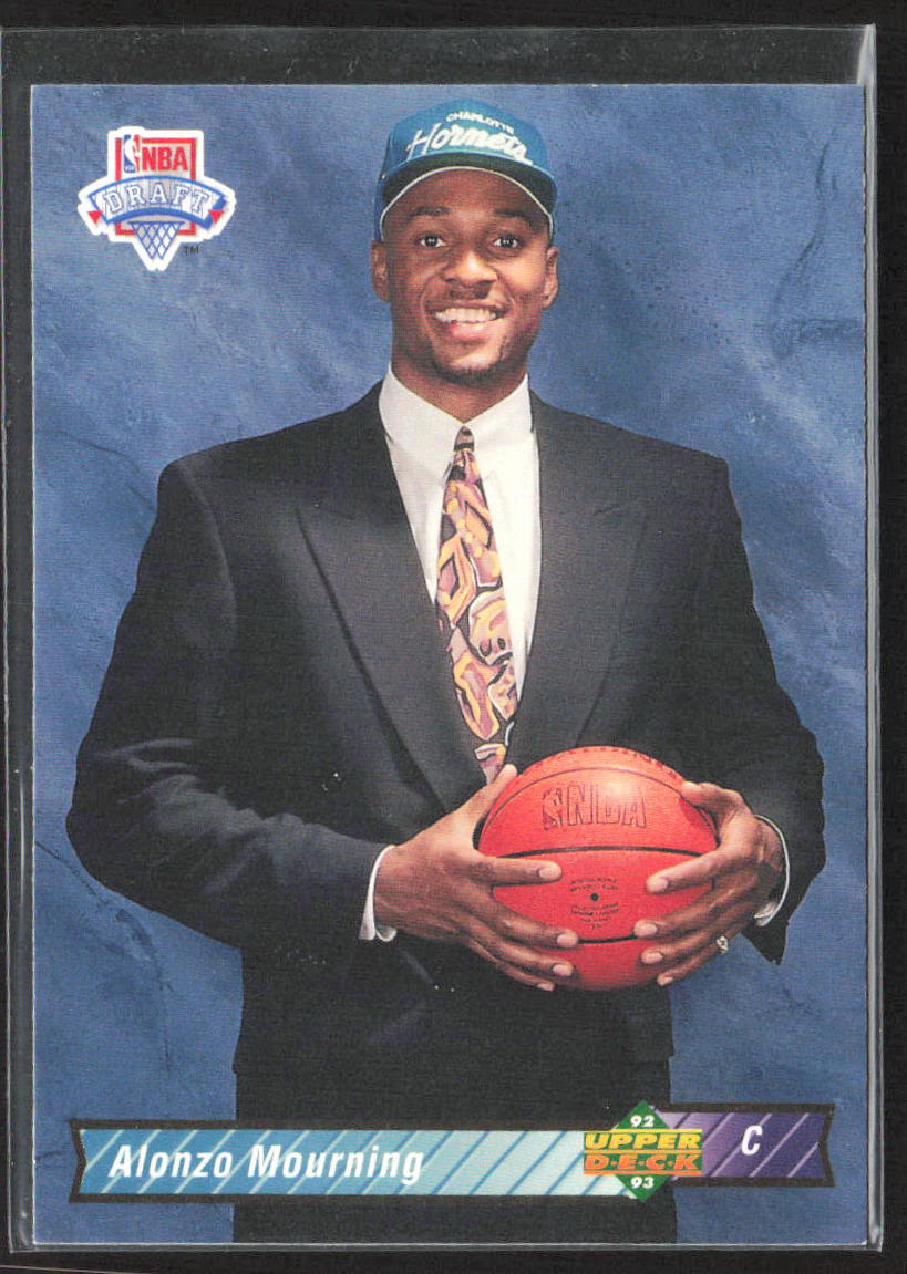 1992-93 Upper Deck #2a Alonzo Mourning