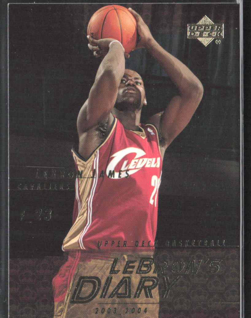 2003-04 Upper Deck #LJ12 LeBron James LeBron's Diary