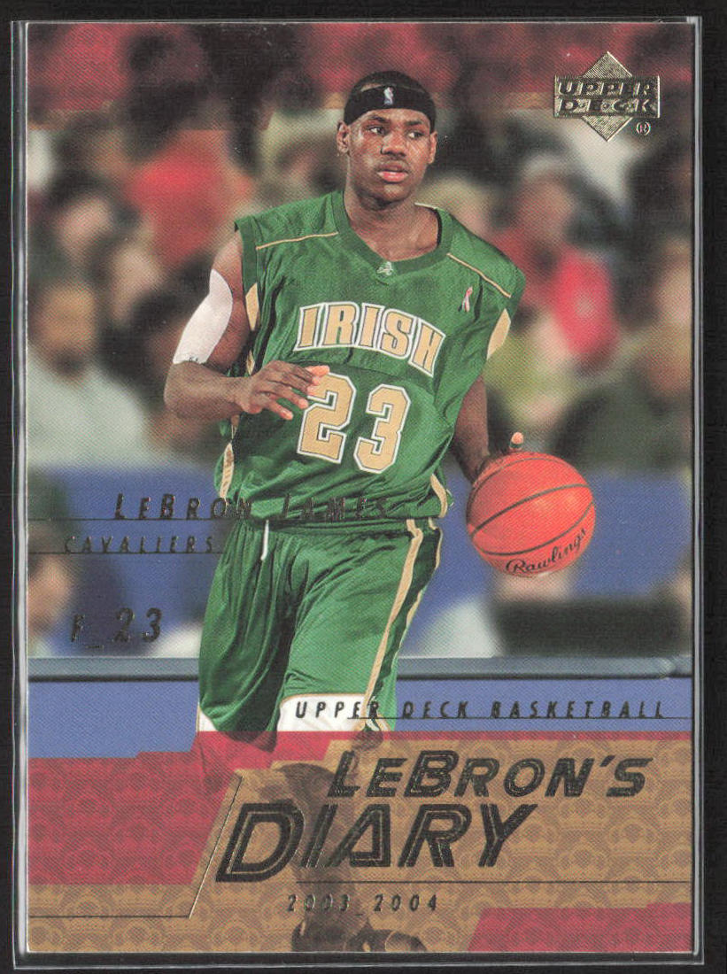 2003-04 Upper Deck #LJ2 LeBron James LeBron's Diary