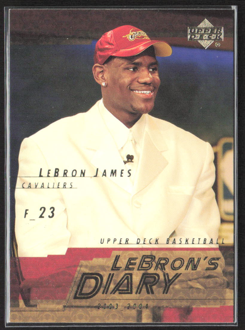 2003-04 Upper Deck #LJ5 LeBron James LeBron's Diary