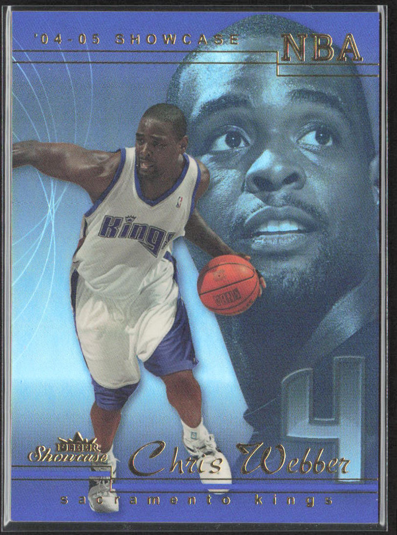 2004-05 Fleer Showcase #10 Chris Webber