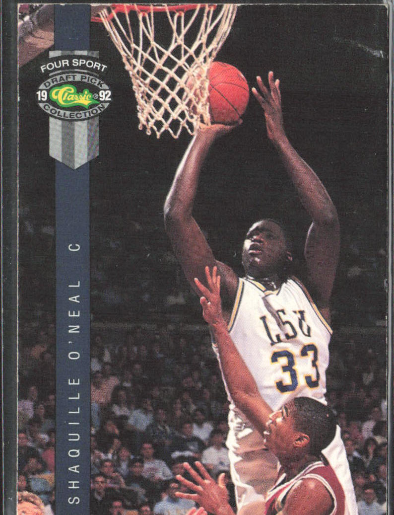 1992 Classic Four Sport #1 Shaquille O'Neal