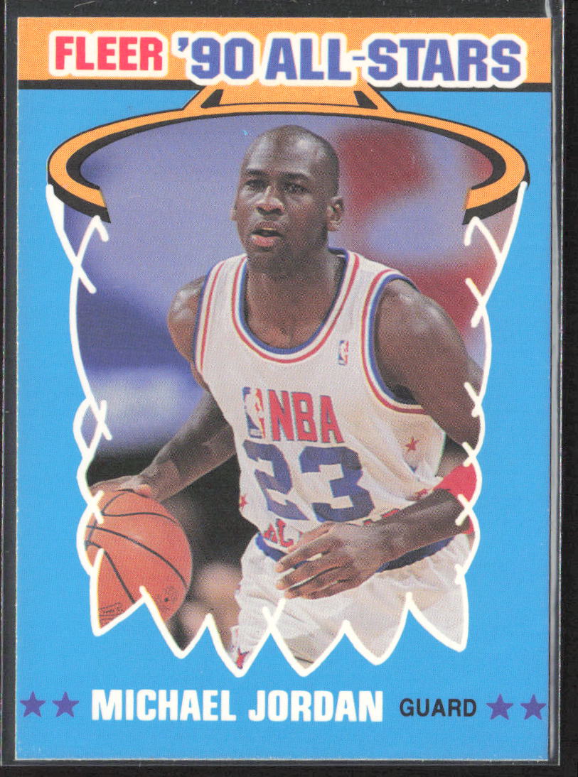 1990-91 Fleer #5 Michael Jordan All-Stars