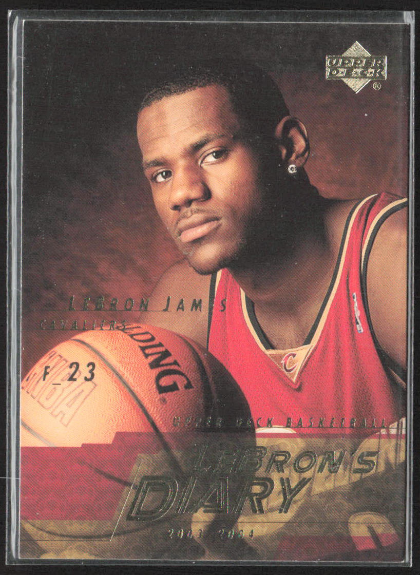 2003-04 Upper Deck #LJ10 LeBron James LeBron's Diary