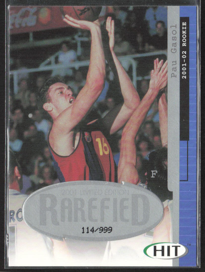 2001-02 HIT Silver #R10 Pau Gasol