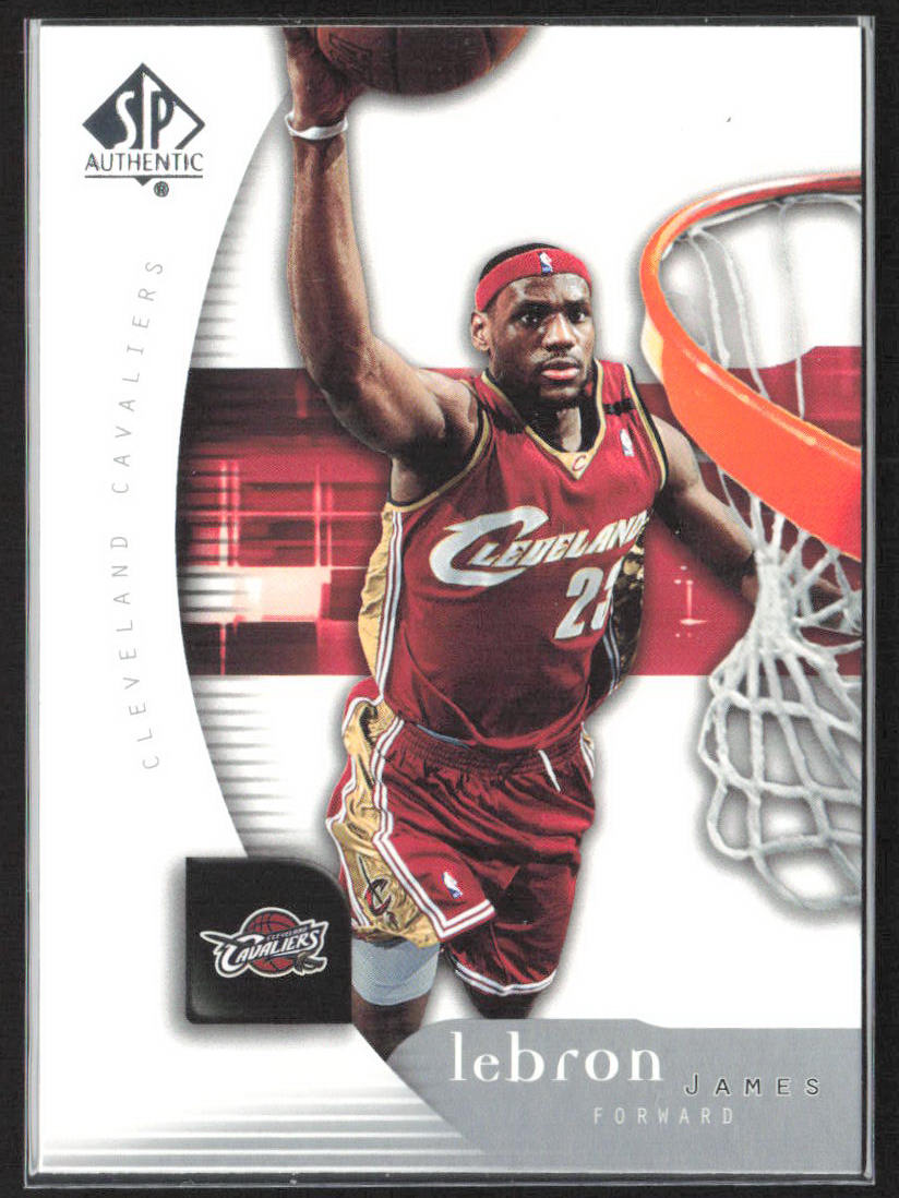 2005-06 SP Authentic #14 LeBron James