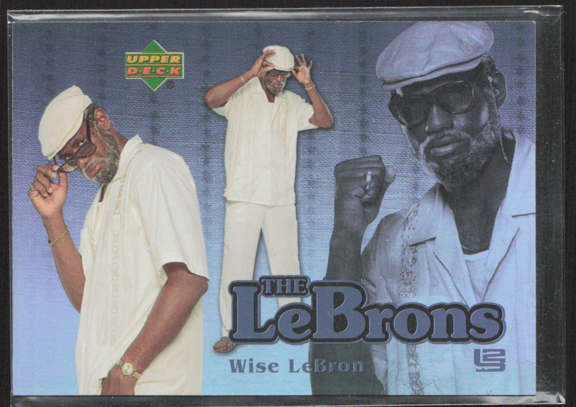 2006-07 UD Reserve #LBJ-7 LeBron James The LeBrons Gold