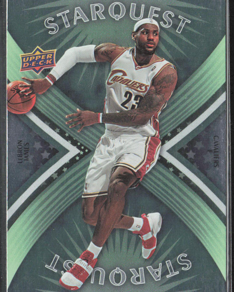 2008-09 Upper Deck #SQ-17 LeBron James StarQuest Ultra Rare