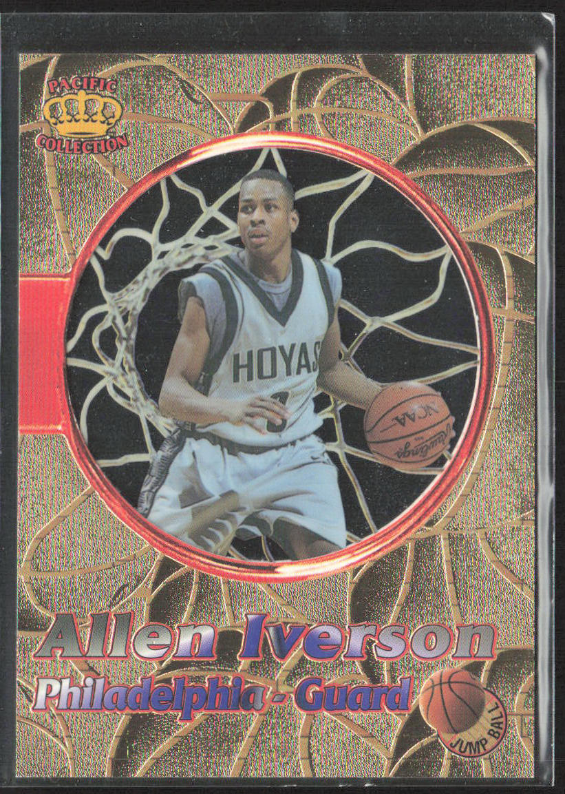 1996 Pacific Power #JB-6 Allen Iverson Jump Ball