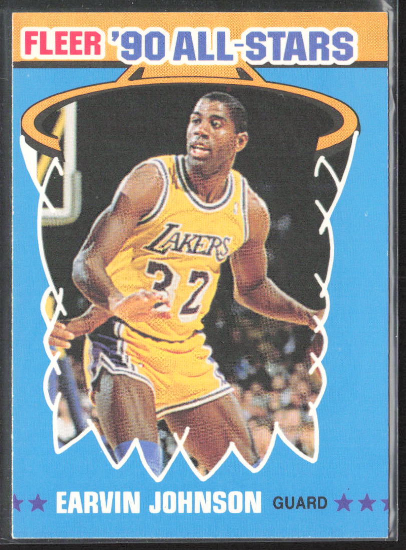 1990-91 Fleer #4 Earvin Johnson All-Stars