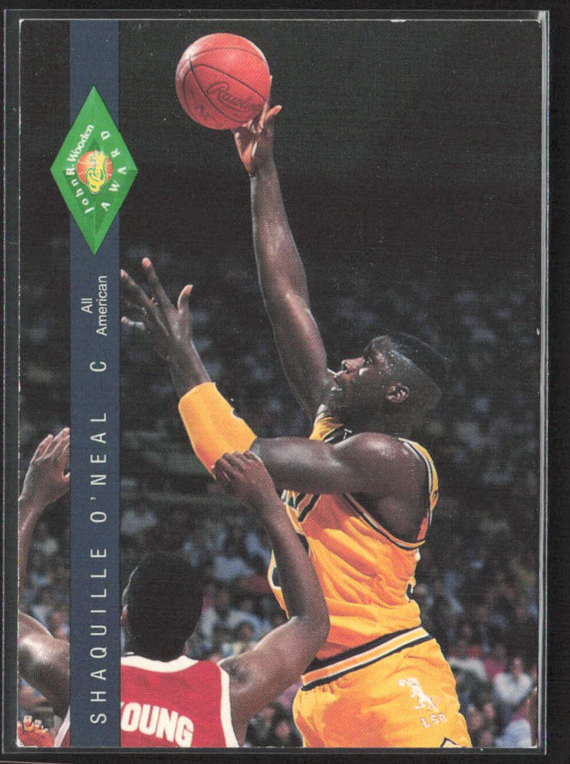 1992 Classic John Wooden #318 Shaquille O'Neal