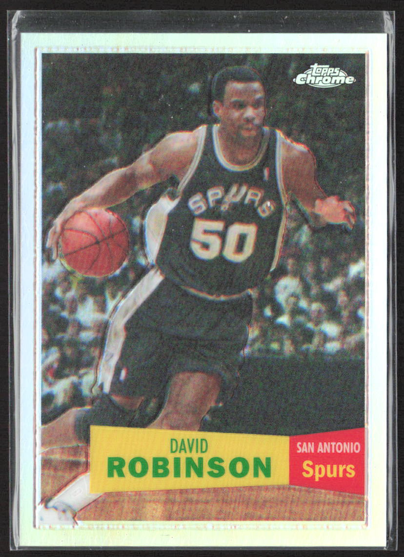 2008-09 Topps Chrome #92 David Robinson 1957 Variation