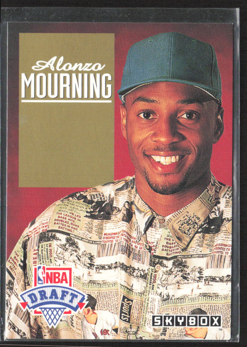 1992-93 SkyBox #DP2 Alonzo Mourning Draft Picks