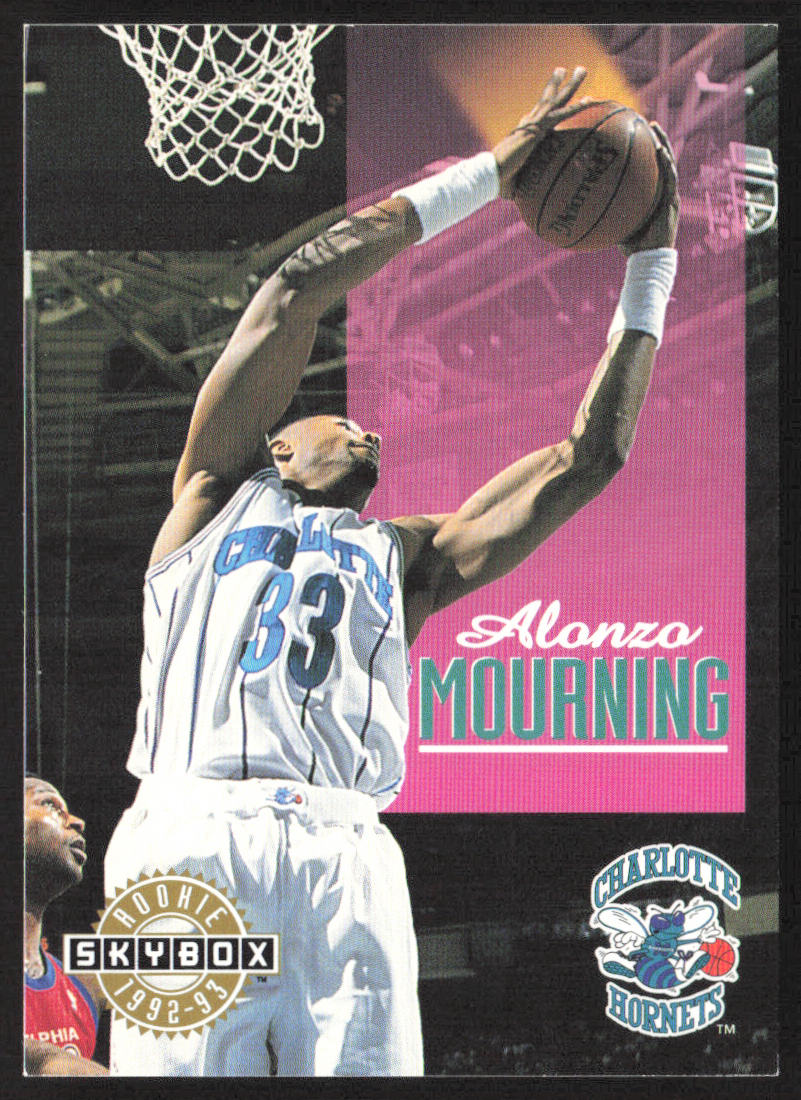 1992-93 SkyBox #332 Alonzo Mourning