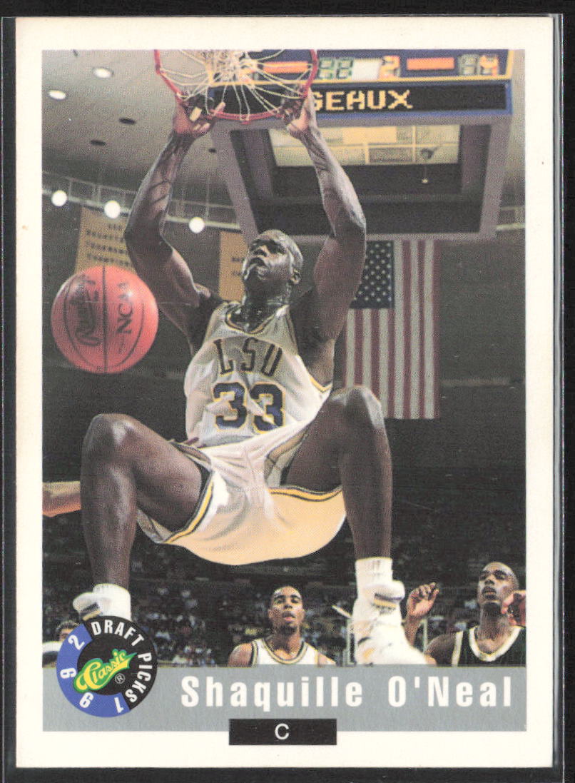 1992 Classic Draft Picks #1 Shaquille O'Neal