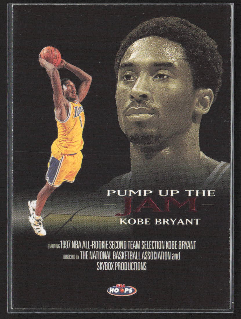 1998-99 Hoops #4 PJ Kobe Bryant Pump Up the Jam