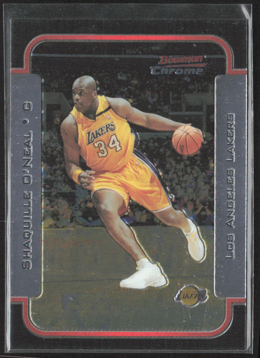 2003-04 Bowman #50 Shaquille O'Neal Chrome