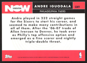 2007-08 Topps #GN9 Andre Iguodala Generation Now